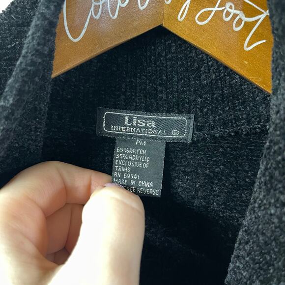 Not So Ugly Christmas Sweater Dog Lover Tree Medium Lisa International Vintage - Picture 8 of 10